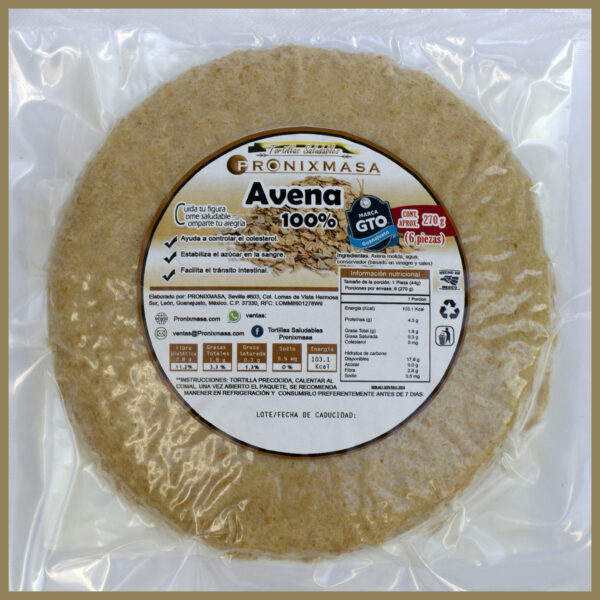 Tortillas de Avena